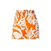 Palm Print Pull On Shorts