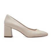 Beige Elegante Lukkede Pumps