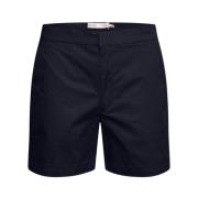 Blå Marine Shorts Skjørt Shorts