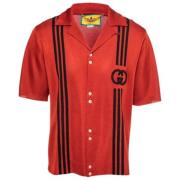Pre-owned Rødt stoff Gucci skjorte