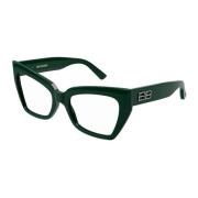 Grønn Transparent Bb0275O Briller