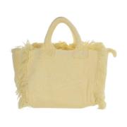 Gul Terry Cloth Frynset Bag