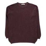 Plomme Crewneck Popover Sweater