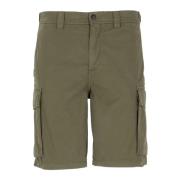 Grønn Cargo Bermuda Shorts