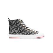 Logo Hi Top Sneakers med preget logo