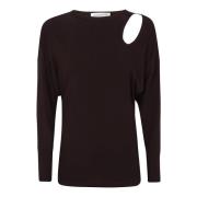 Brun Jersey Twist Top Aw24