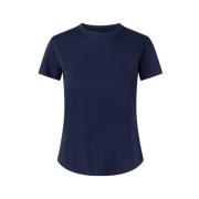 Navy Tee - Rund Hals Bomullsblanding