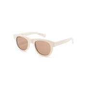 White Sunglasses with Original Accessories