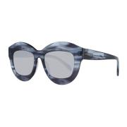 Blå Butterfly Solbriller med UV-beskyttelse