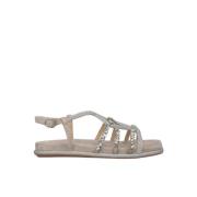 Flettet spenne sandal