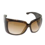 Pre-owned Fabric sunglasses