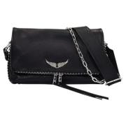 Leather crossbody-bags