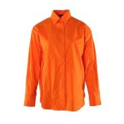 Oransje Skjorte 100% Bomull Kvinner