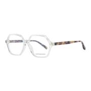 Transparent Firkantet Optiske Briller Kvinner
