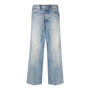 Blå Jeans for Menn Ss24