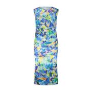 Fargerik Bodycon Kjole med Print