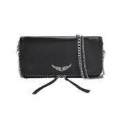 Leather crossbody-bags