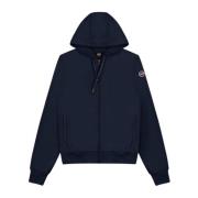 Herre Zip Hoodie Sweatshirt