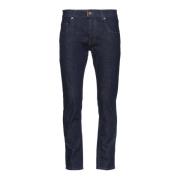 Herre Slim Fit Bomull Jeans med Salpa