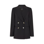 Svart Strand Blazer