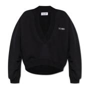 Sweatshirt med logo