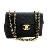 Pre-owned Svart skinn Chanel Flap Bag