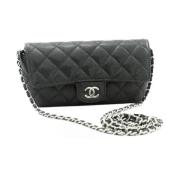 Pre-owned Svart skinn Chanel Flap Bag