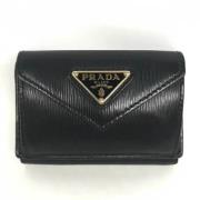 Pre-owned Leather wallets