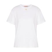 Hvite T-skjorter og Polos med VGold-detalj