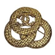 Pre-owned Metal chanel-jewelry