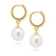 Womens Pearl Drop Earrings