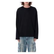 Svart Strikkevarer S-Macsis Sweatshirt Aw24