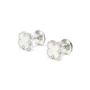 Pre-owned White Gold earrings