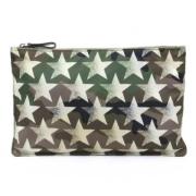 Pre-owned Fabric clutches