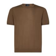 Kortermet Crew Neck T-skjorte