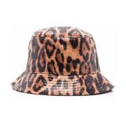 Leopard Print Bucket Hat