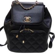 Pre-owned Leather chanel-bags