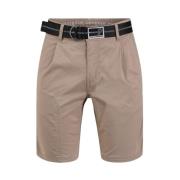 Beige/Brun Crew Bermuda Shorts