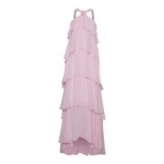 Ruffle Maxi Party Kjole