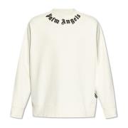 Sweatshirt med logo