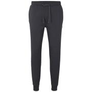 Regular Rise Stretch Bomull Sweatpants med Stripete Sidelinjer