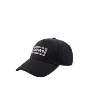 Svart Bomull Baseball Cap