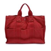 Pre-owned Cotton handbags