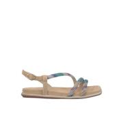 Glitrende stropp sandal