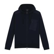 Stretch Bomull Glidelås Sweatshirt med Typhoon® Detaljer