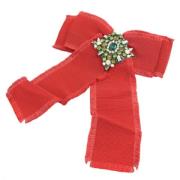 Pre-owned Fabric brooches