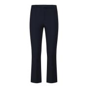 Midnight Blue Stretch Bomull Bukser