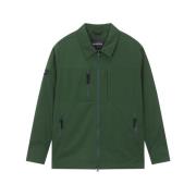 Oliven Windbreaker Stretch Cordura Jakke