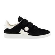 Suede Sneaker Svart/Hvit