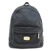 Pre-owned Leather backpacks